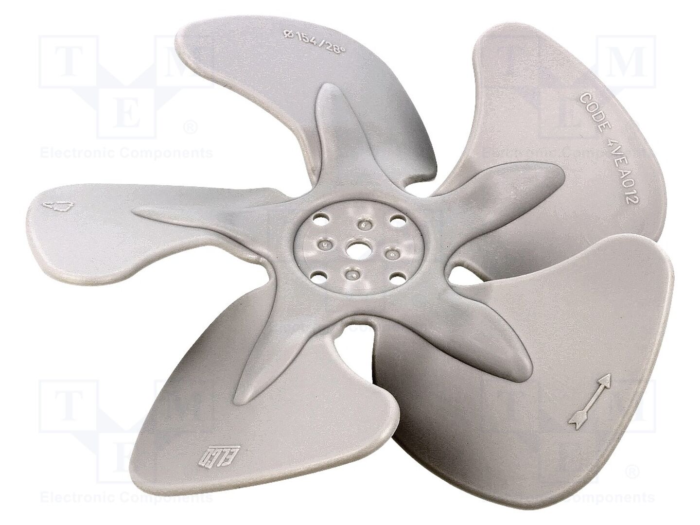 ELCO 4VEA012/IMB Tuulettimen siipi 154mm (50 kpl erä)