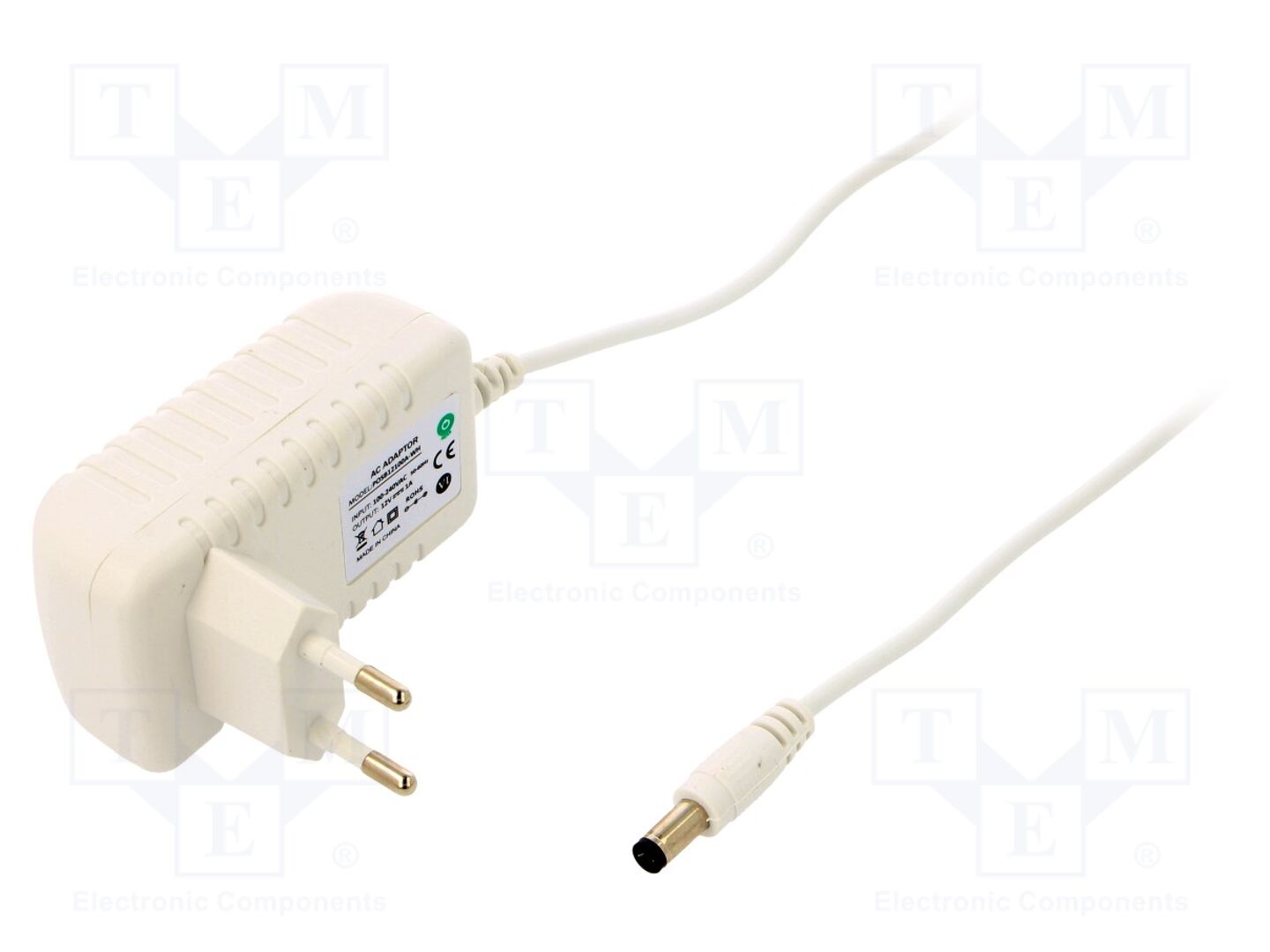 POS POSB12100A-WH Plug-in Power Supply 12V 1A