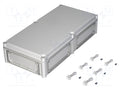 FIBOX EKTH130G Seinäkaappi 280x560x130mm