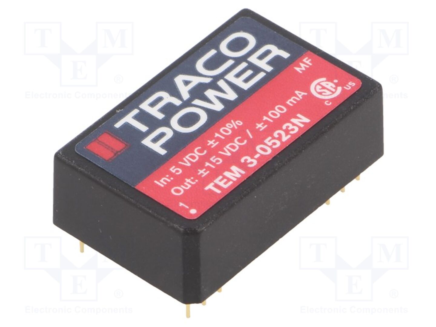 TRACO POWER TEM3-0523N DC/DC-muunnin 3W