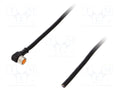 LUTRONIC 080504002-2M Anturikaapeli M8 naaras 2m