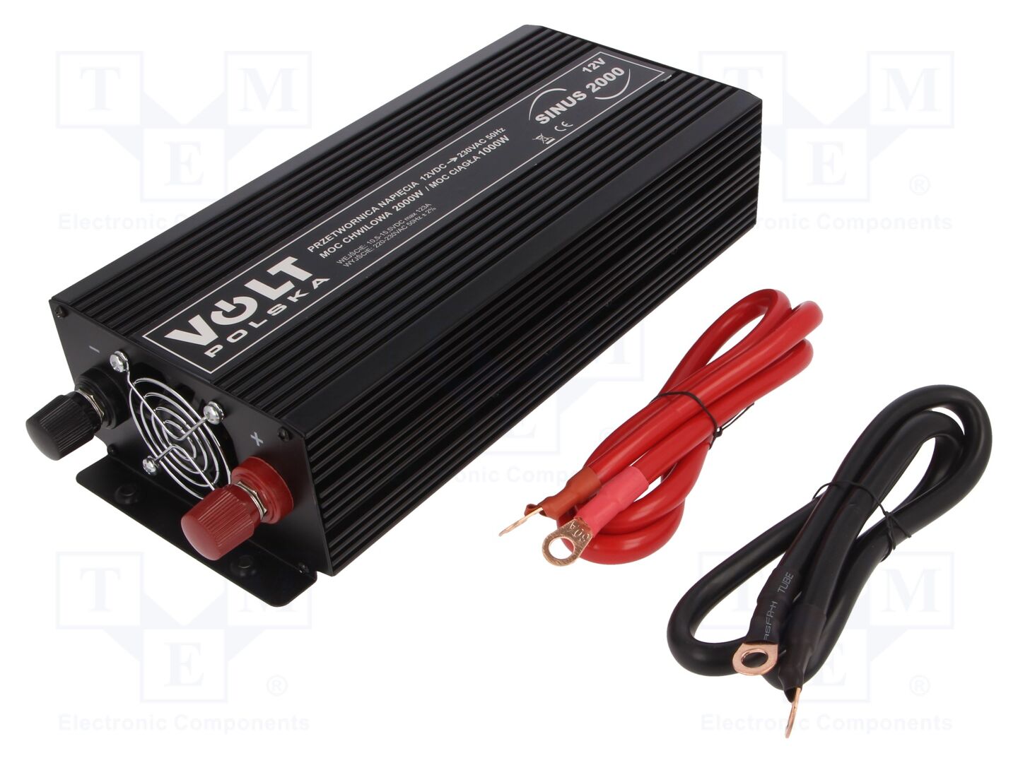 VOLT POLSKA SINUS-2000-12V DC/AC muunnin 1000W 230VAC