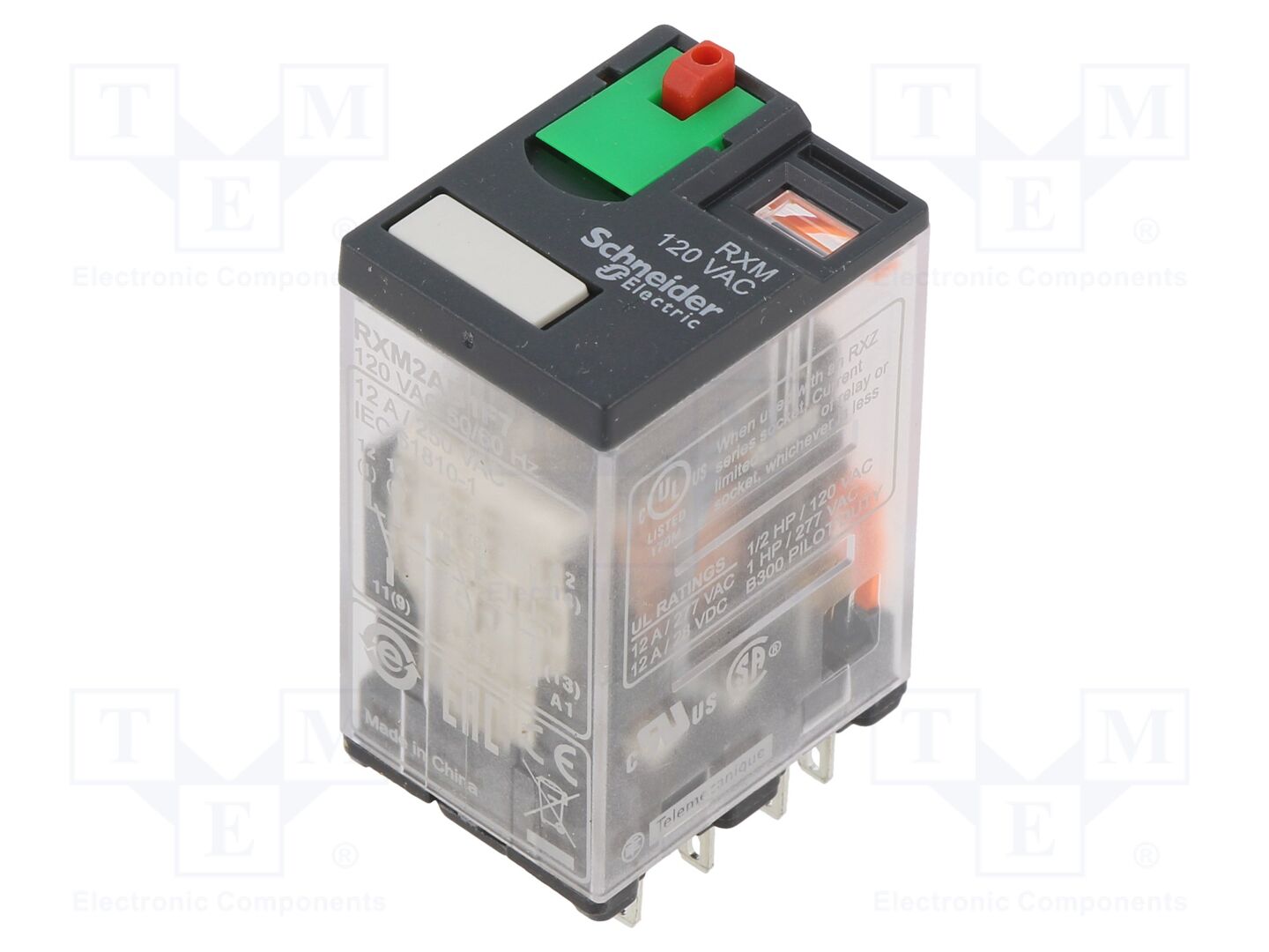 SCHNEIDER ELECTRIC RXM2AB1F7 Sähkömagneettinen rele 120VAC