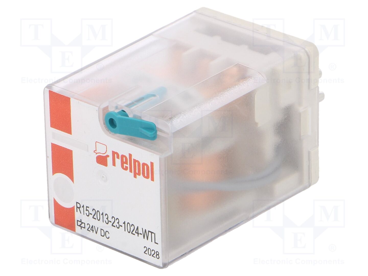 RELPOL R15-3P-24DCWTL Sähkömagneettinen rele 24VDC