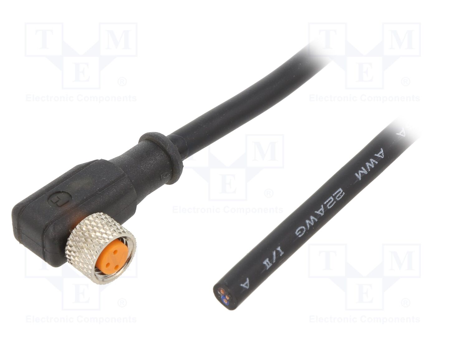 LUTRONIC 080603L1001-2M Anturikaapeli M8, 2m