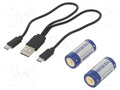 KEEPPOWER KP-ICR16340-86PCM Ladataan akku 3V