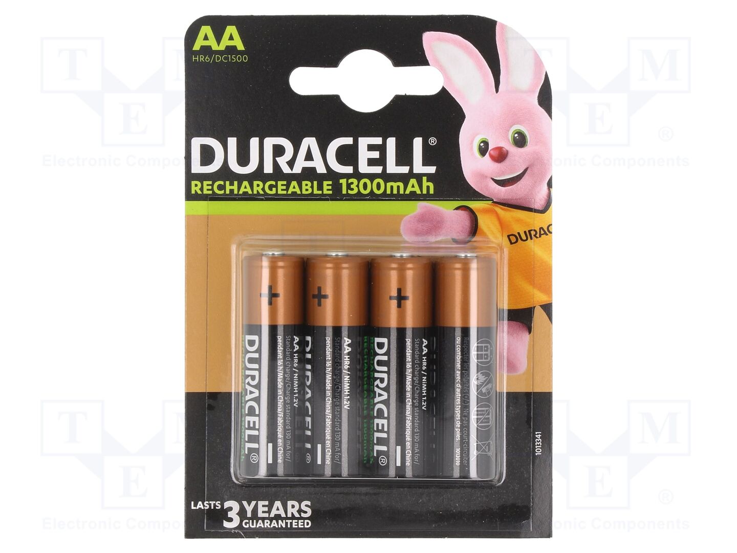 DURACELL ACCU-R6-1300/DR-B4 Ladattava akku 1.2V, 1300mAh