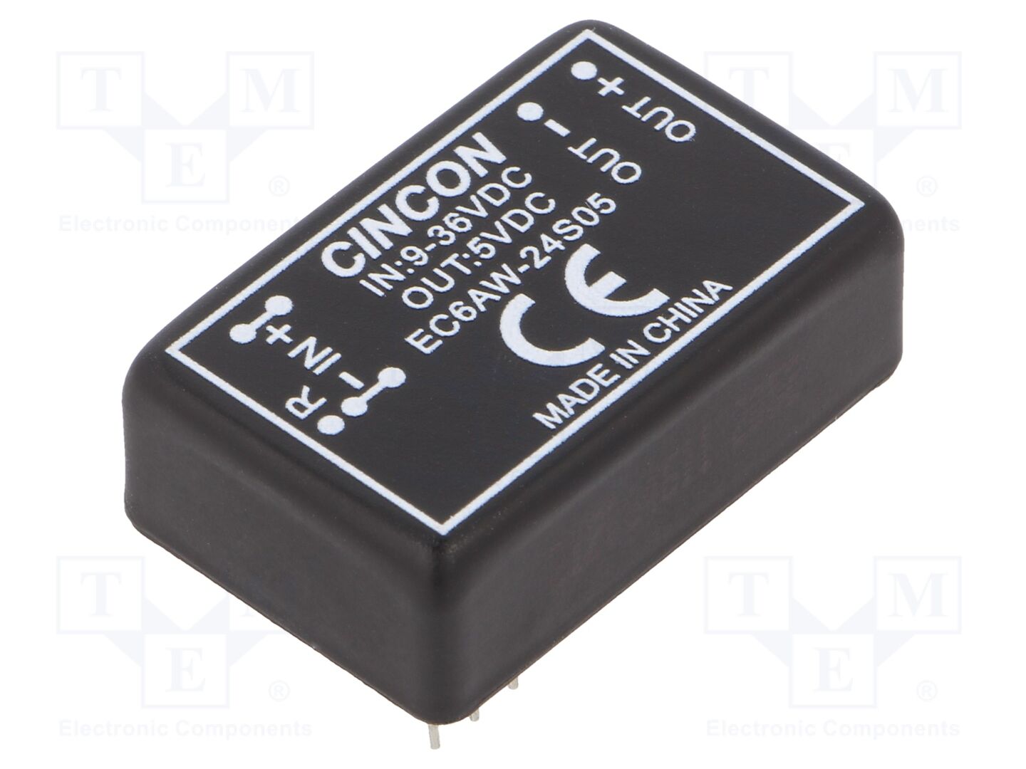 CINCON EC6AW-24S05 DC/DC-muunnin 8W