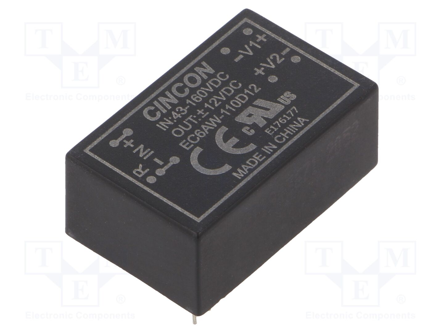 CINCON EC6AW-110D12 DC/DC-muunnin 10W