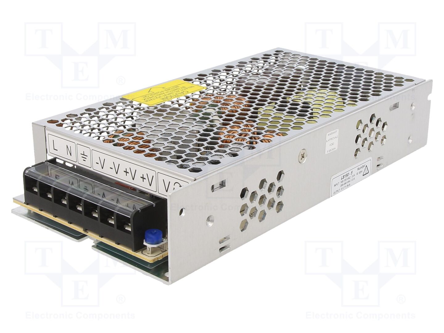 TDK-LAMBDA LS150-5 Sisäänrakennettu kytkentäsähkölaite 150W 5VDC 26A