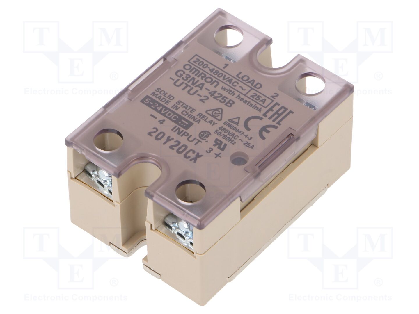 OMRON G3NA-425B-5-24 Puolijohderele 25A