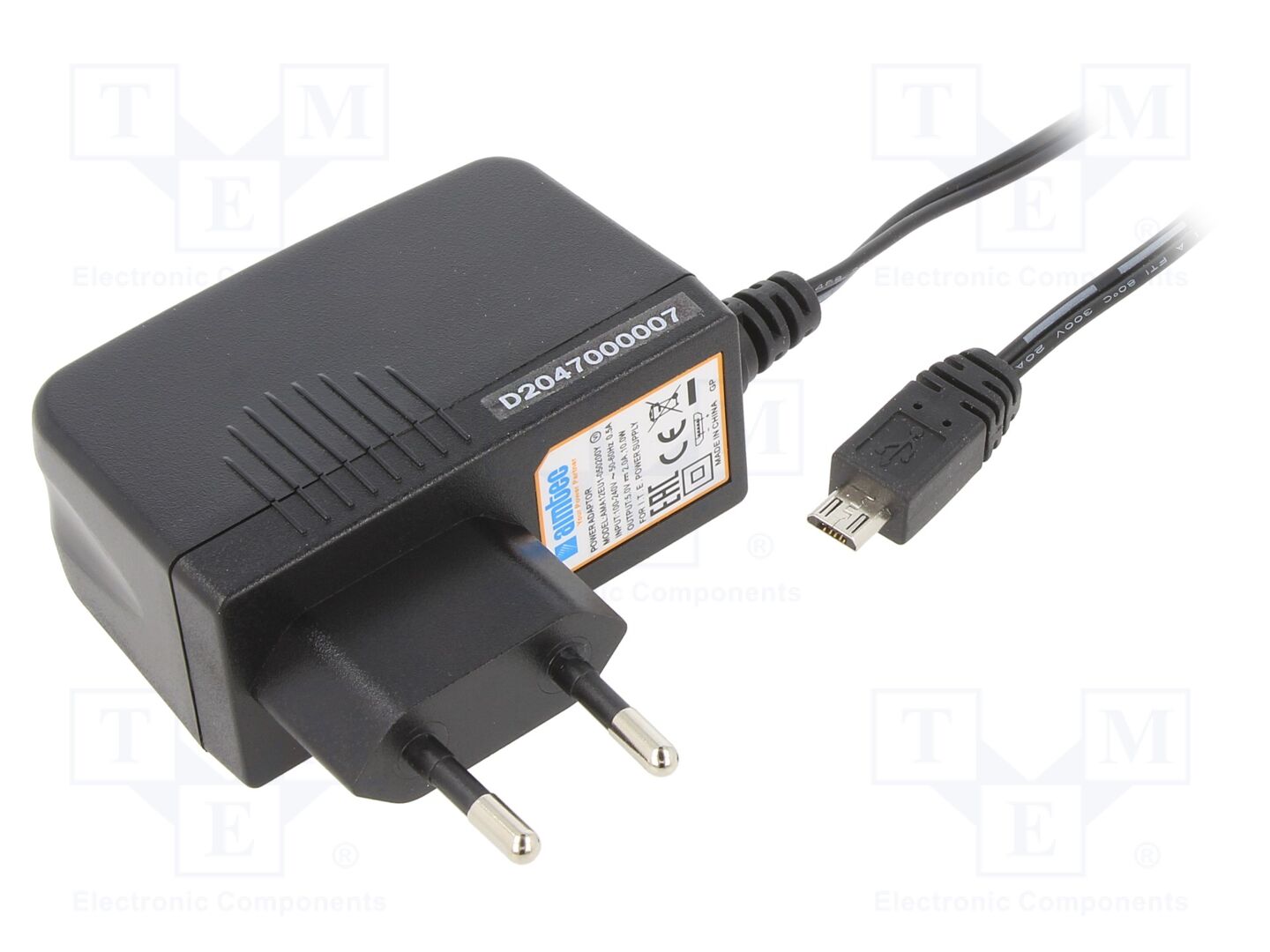 AIMTEC AMA12EU1-050200Y Plug-in Power Supply 5VDC