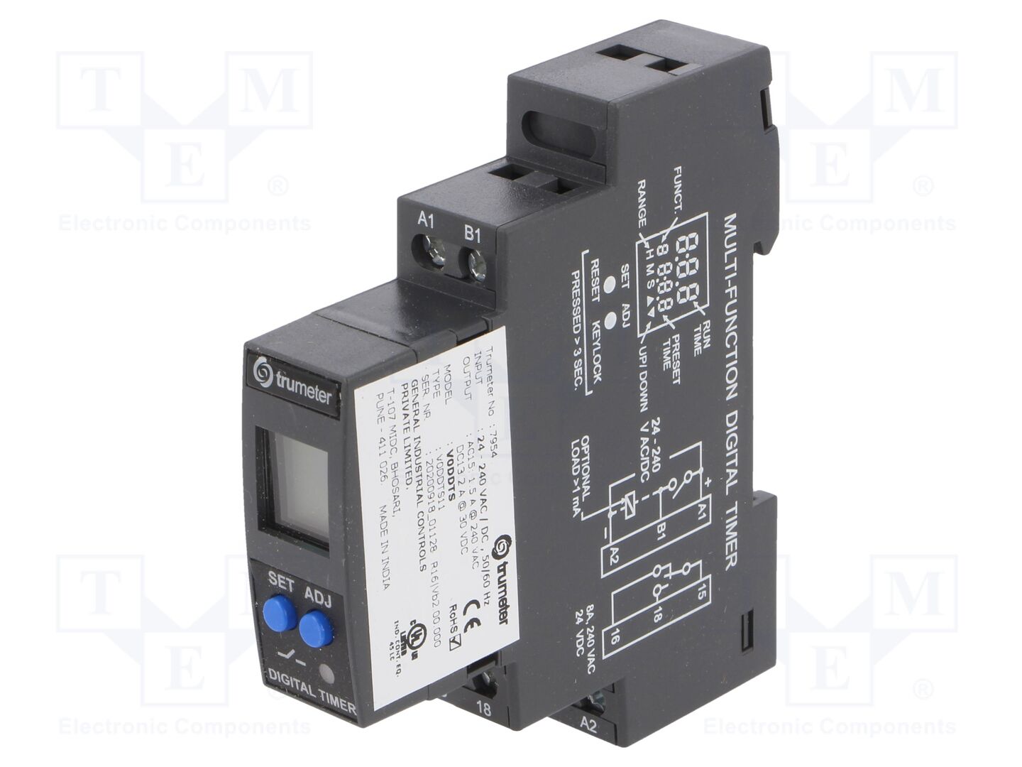 TRUMETER 7954 Ajastin 0,1s÷999h