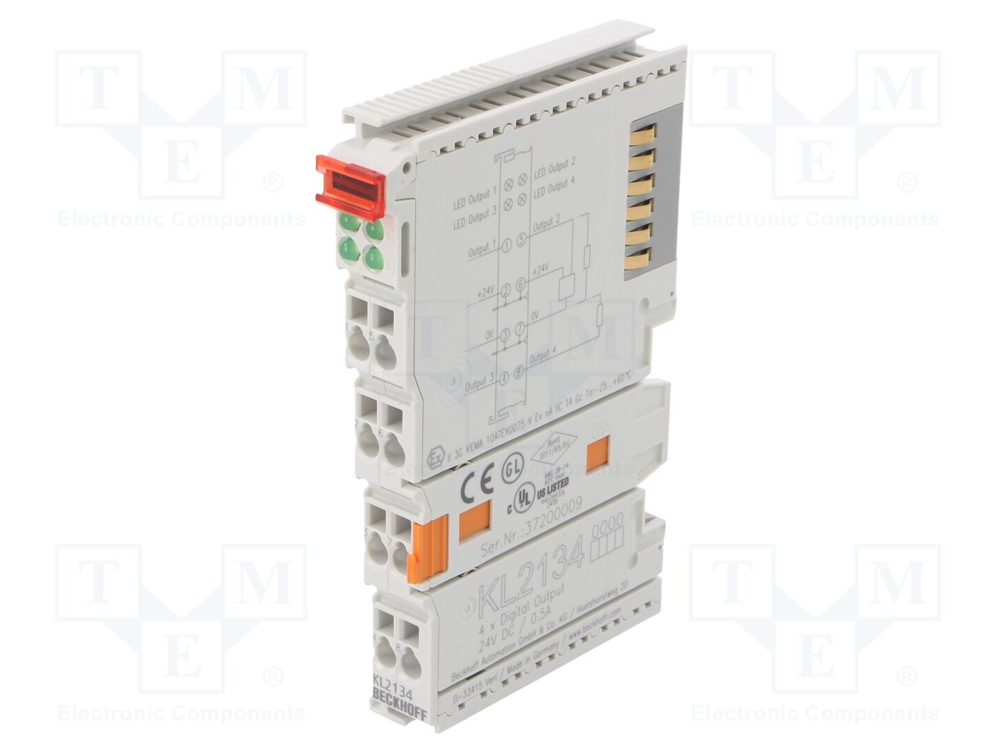 Beckhoff Automation KL2134 Automaatiomoduuli 24VDC