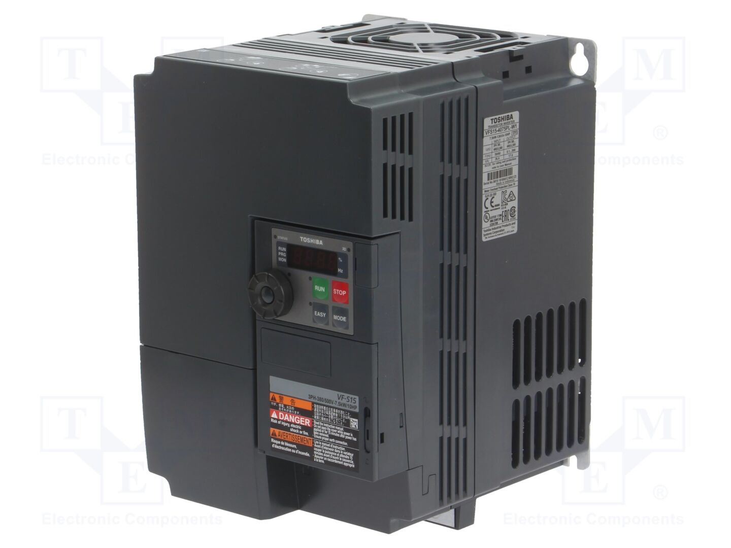 TOSHIBA VFS15-4075PL-W Taajuusmuuttaja 7.5kW