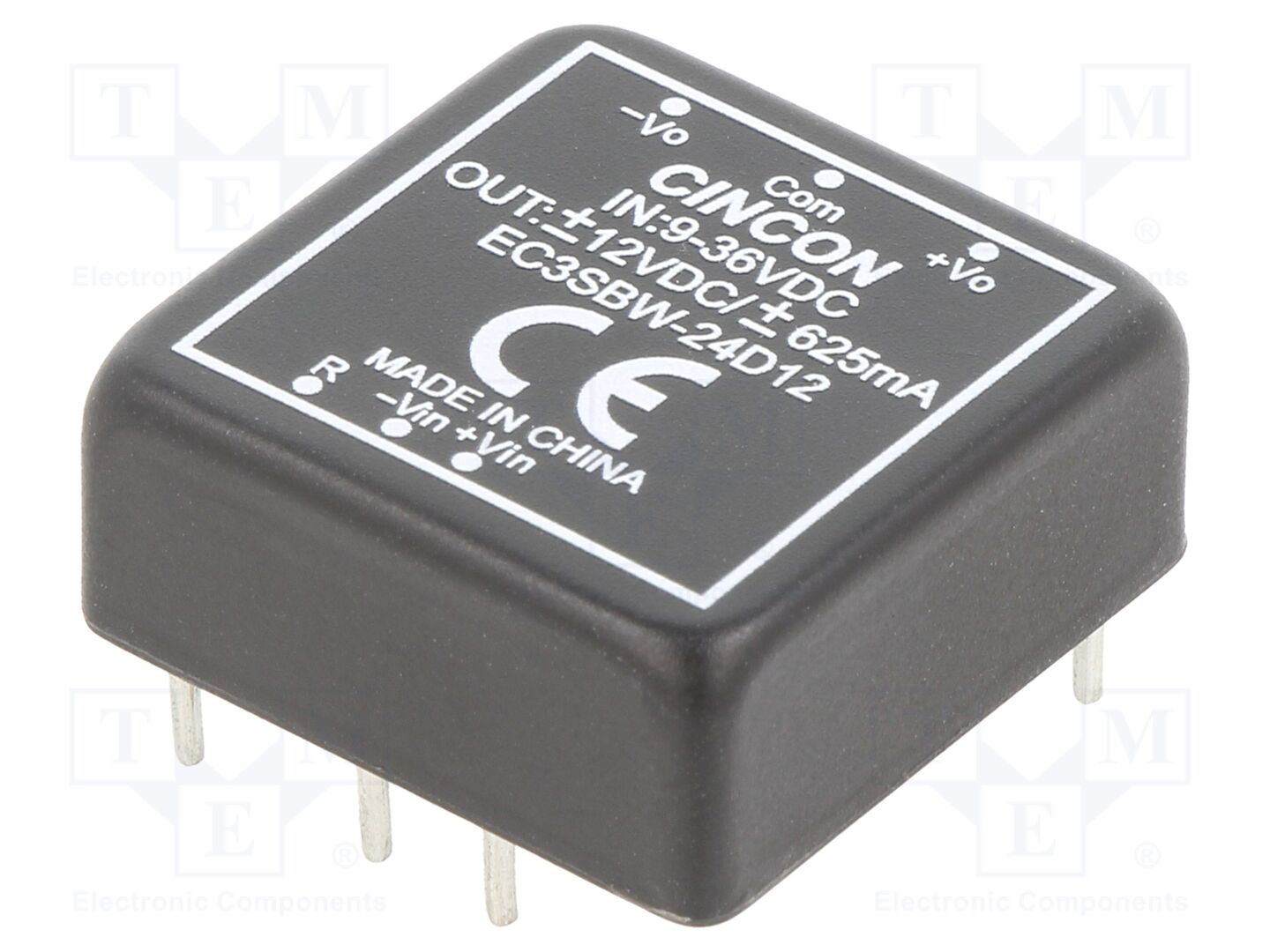 CINCON EC3SBW-24D12 DC/DC-muunnin 15W