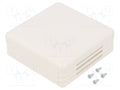 SUPERTRONIC PP116W Kotelo hälyttimille 71x71x27mm