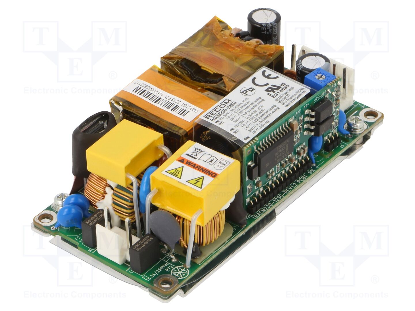 RECOM RACM230-24SG Avoin kytkinlähde 230W 24VDC