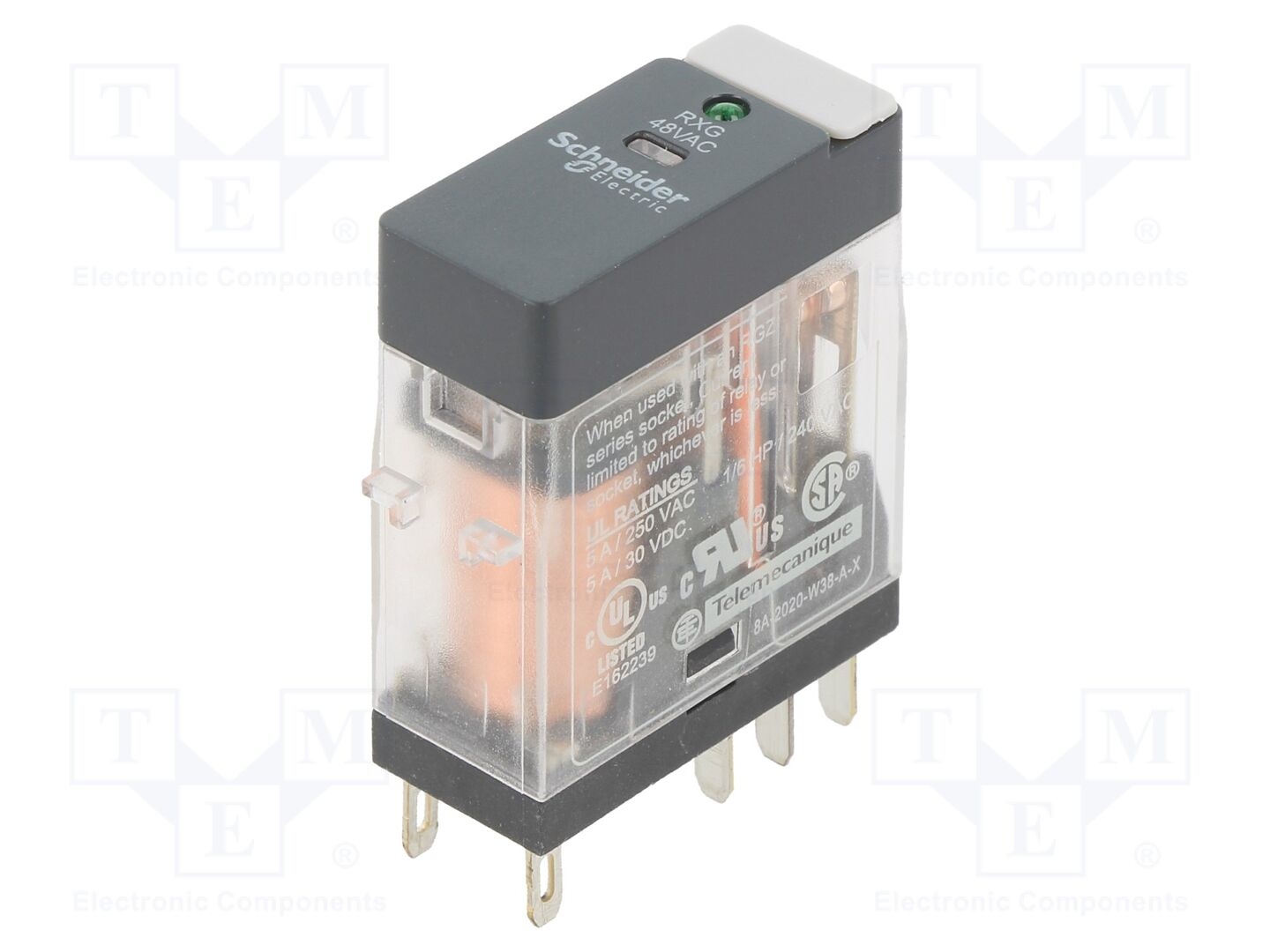 SCHNEIDER ELECTRIC RXG23E7 Sähkömagneettinen rele 48VAC