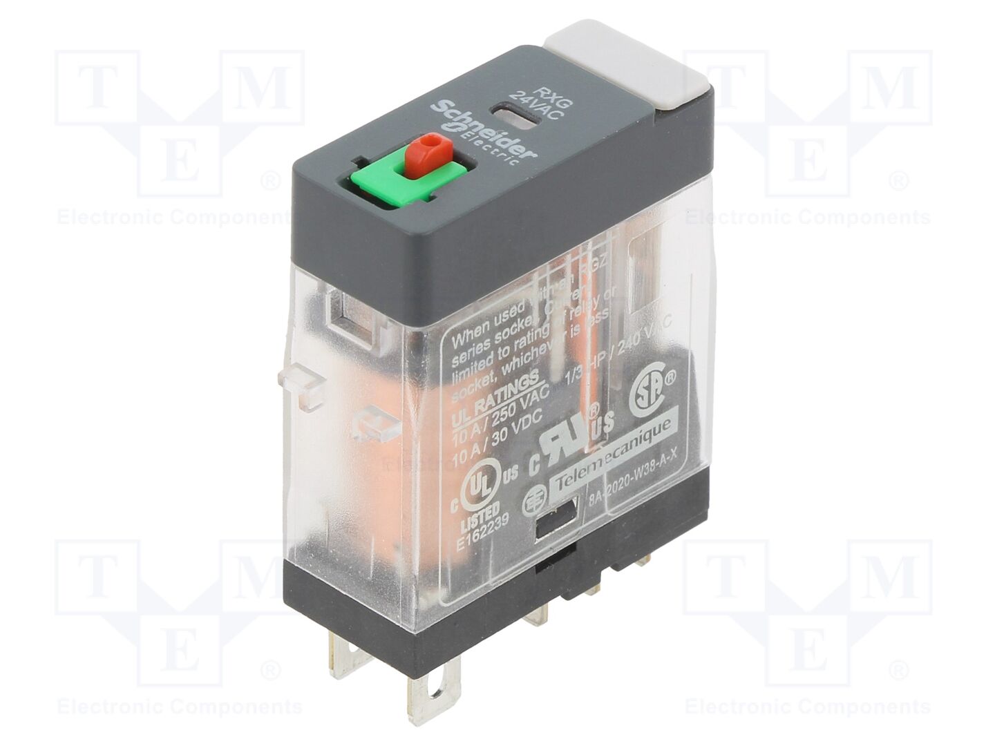 SCHNEIDER ELECTRIC RXG11B7 Sähkömagneettinen rele 24VAC