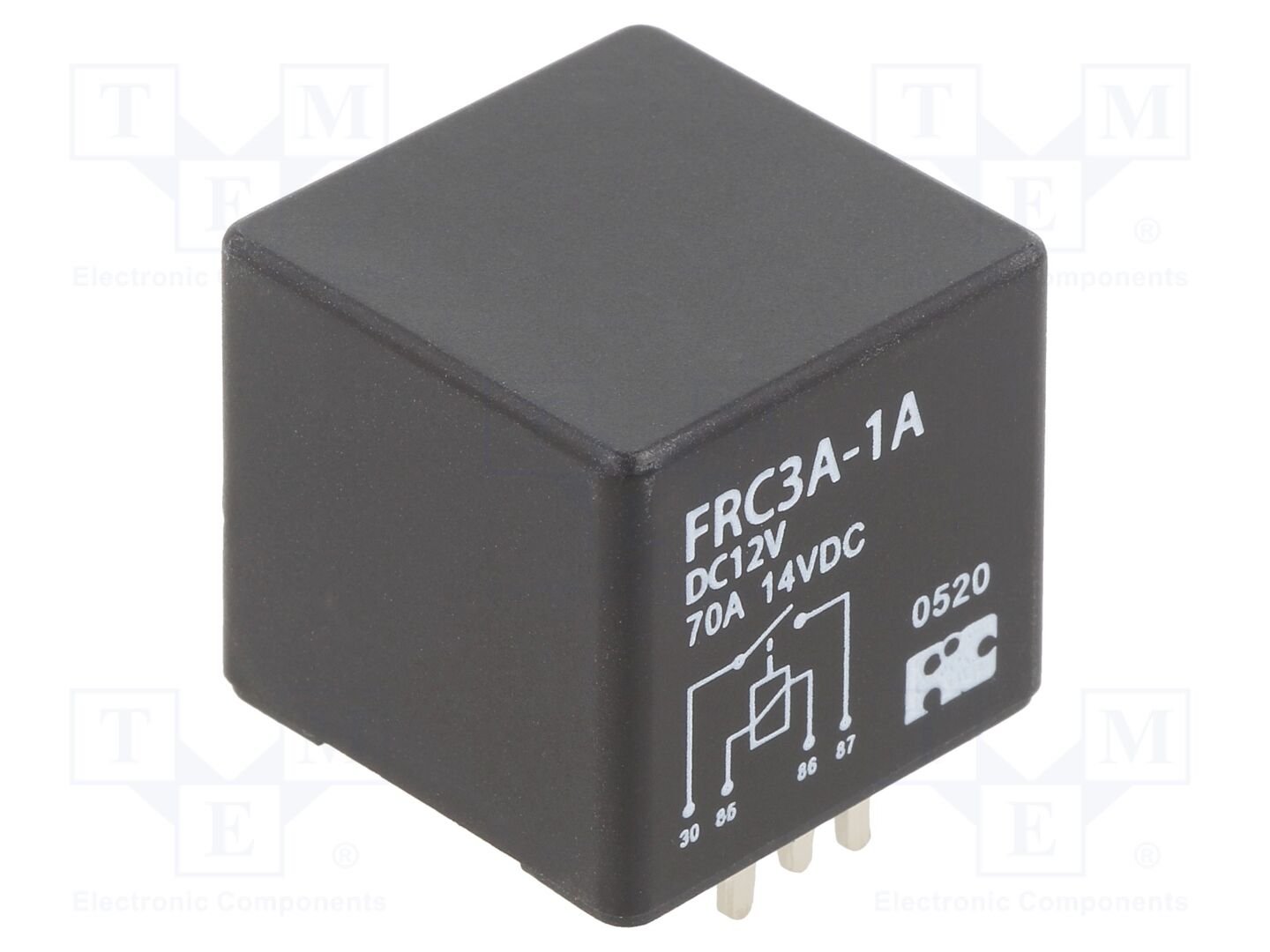 FORWARD INDUSTRIAL CO. FRC3A-1A-DC12V Sähkömagneettinen rele 70A