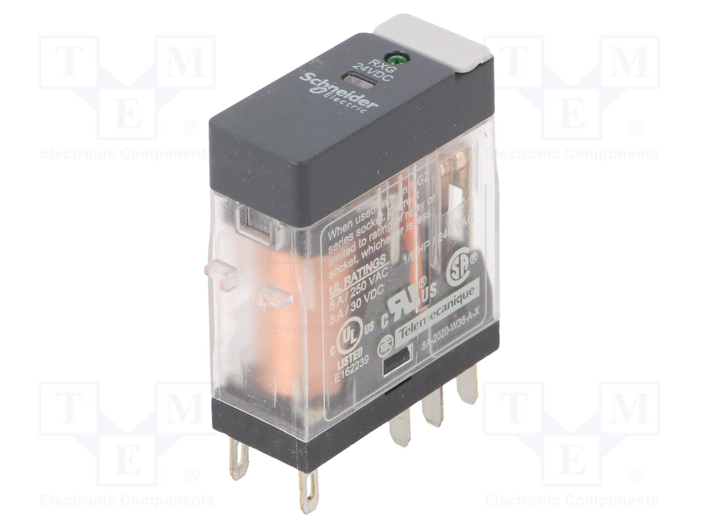 SCHNEIDER ELECTRIC RXG23BD Sähkömagneettinen rele 24VDC