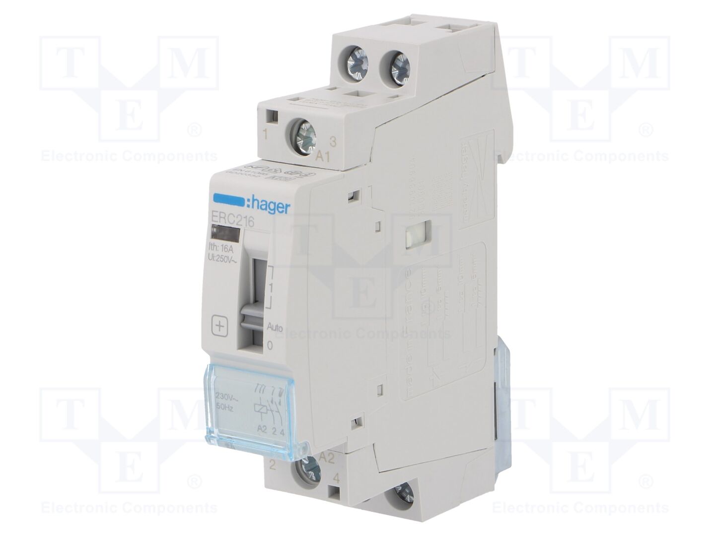 HAGER ERC216 Asennusrele NO x2
