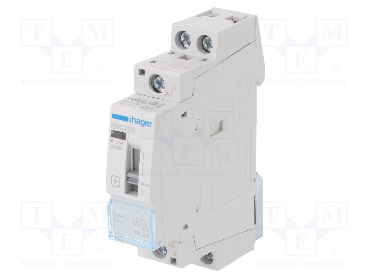 HAGER ERC225 Asennuskontaktori 25A