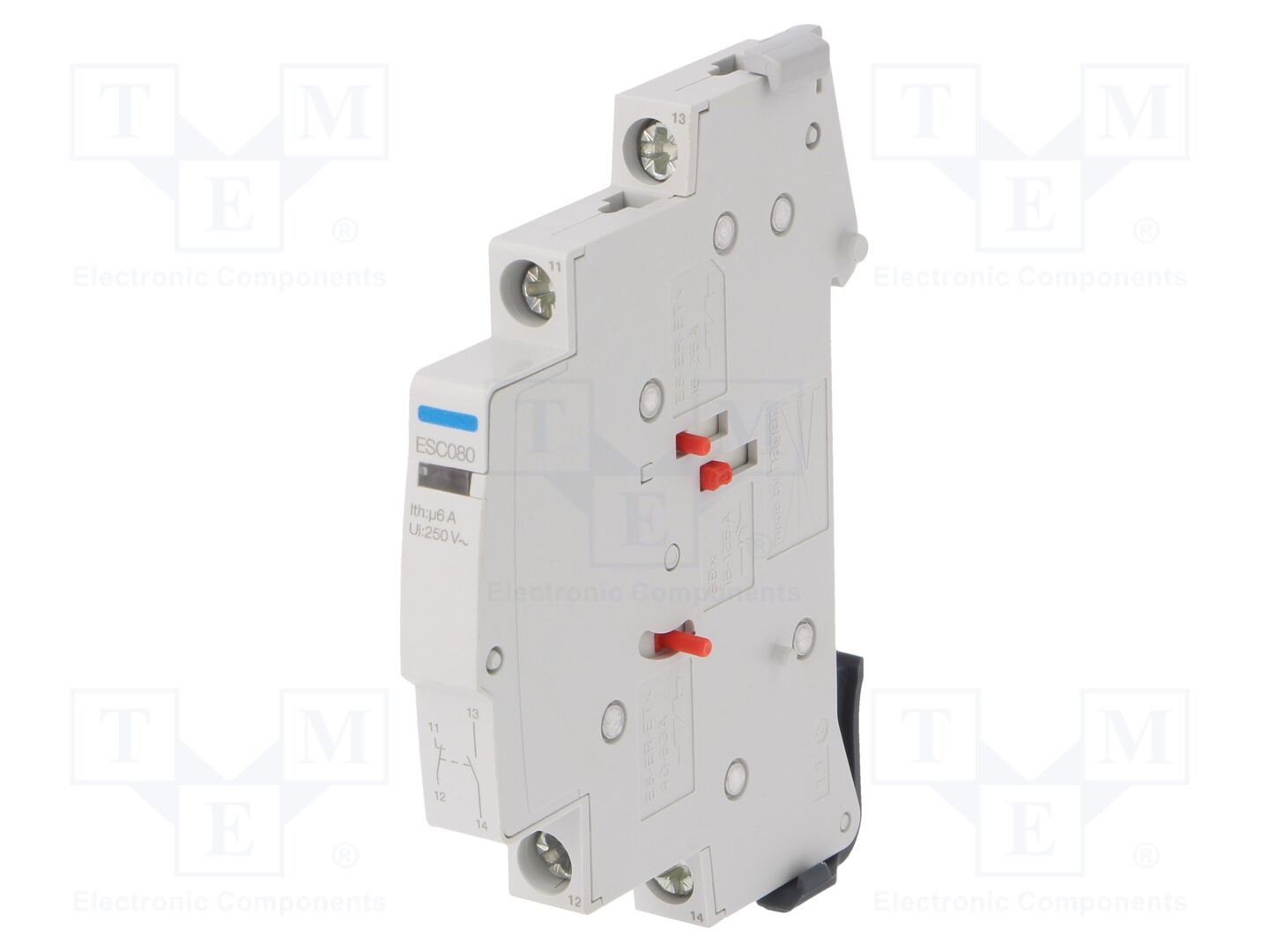 HAGER ESC080 Apukosketin 6A
