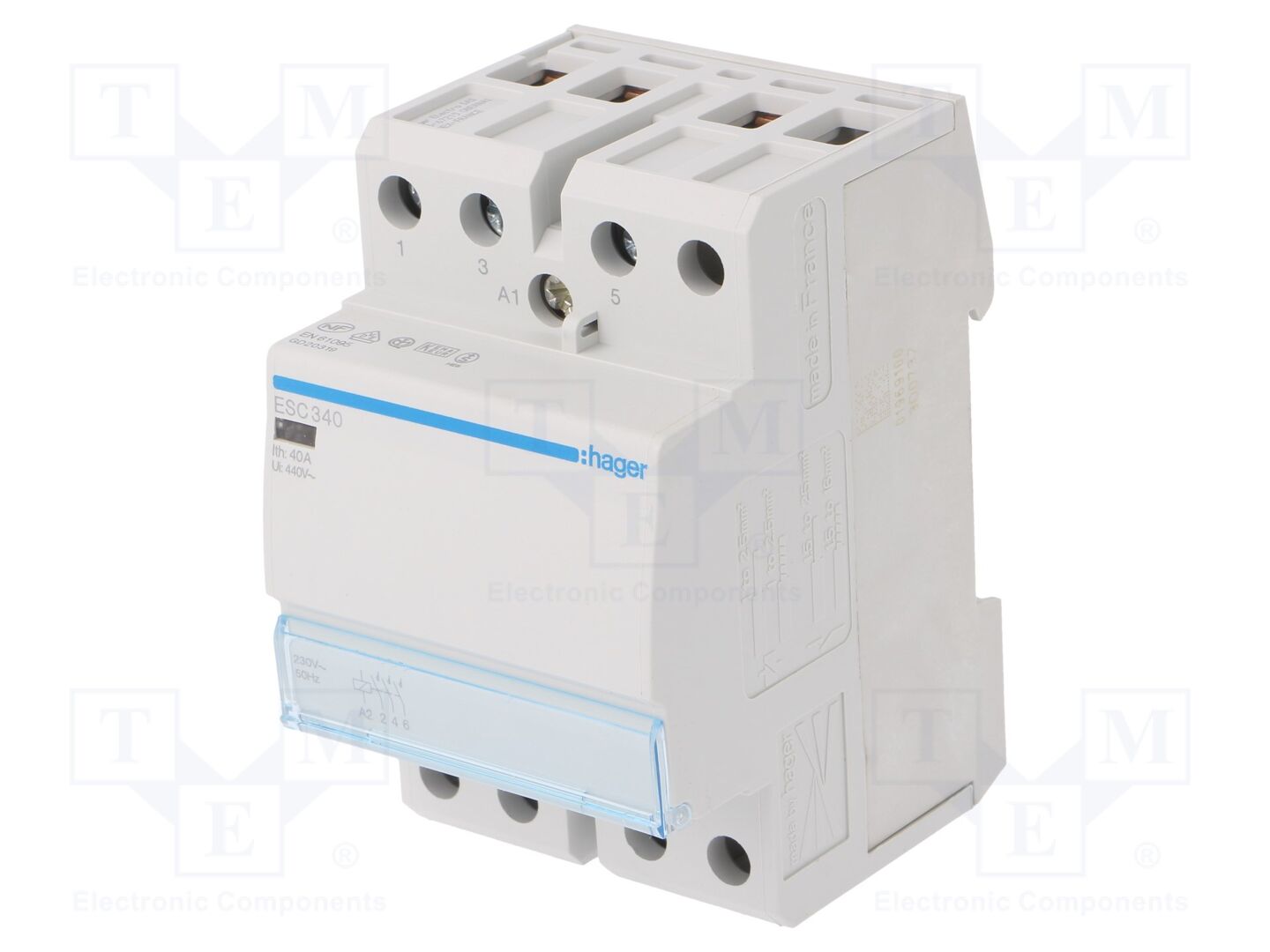 HAGER ESC340 Kontaktori 40A
