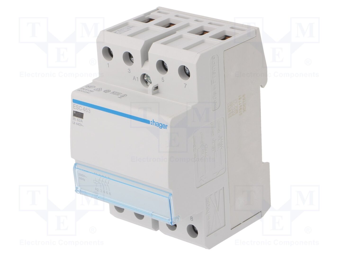 HAGER ESC463 Modulaarinen kontaktori 63A