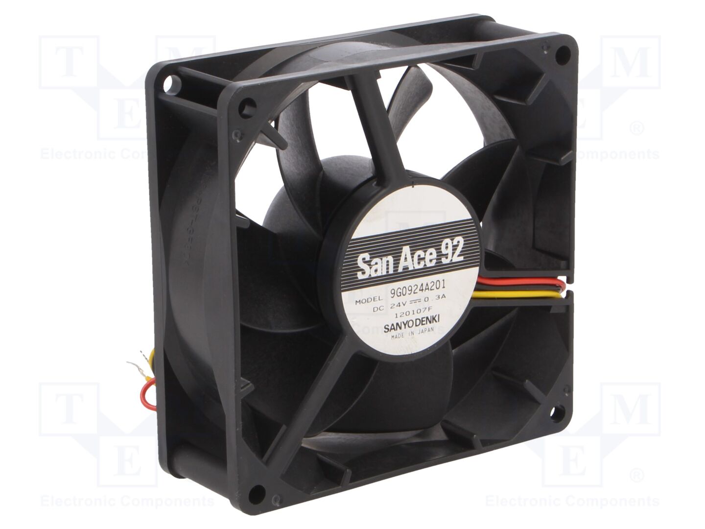 SANYO DENKI 9G0924A201 Tasavirtatuuletin 24VDC