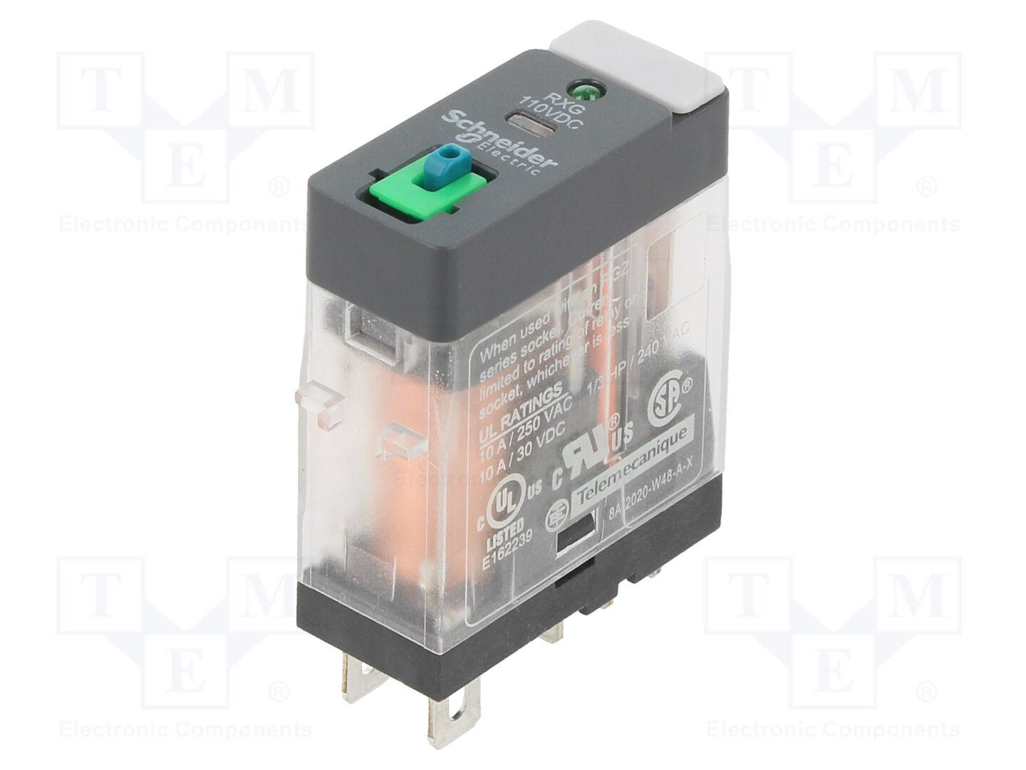 SCHNEIDER ELECTRIC RXG12FD Sähkömagneettinen rele 110VDC
