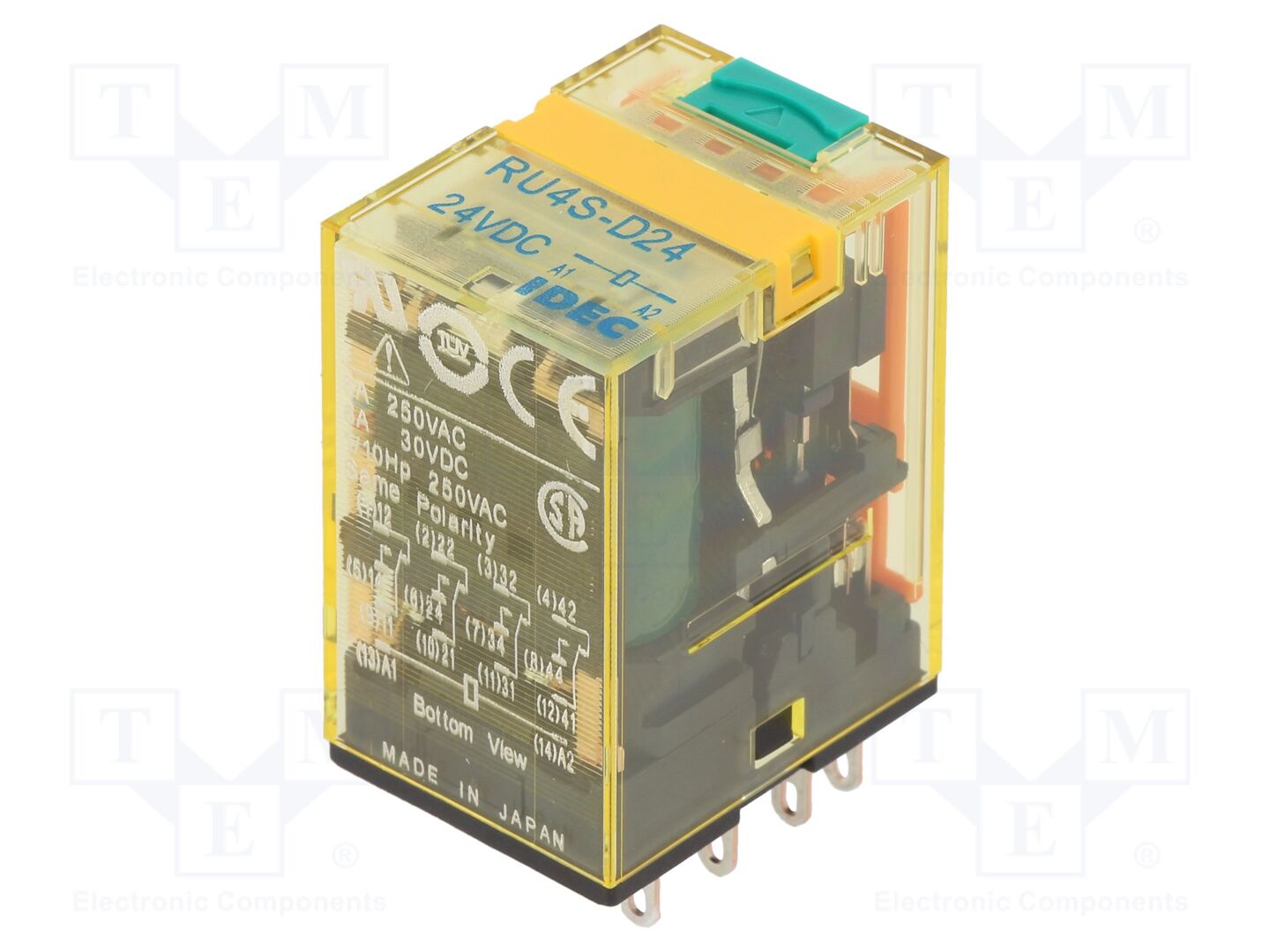 IDEC RU4S-D24 Sähkömagneettinen rele 24VDC