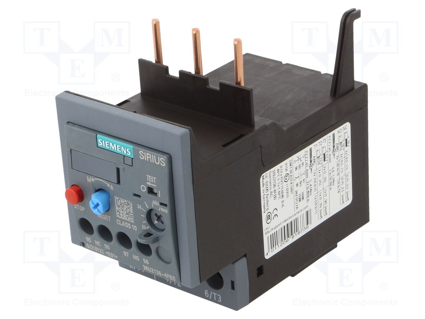 SIEMENS 3RU2136-4FB0 Lämpörele 18.5kW