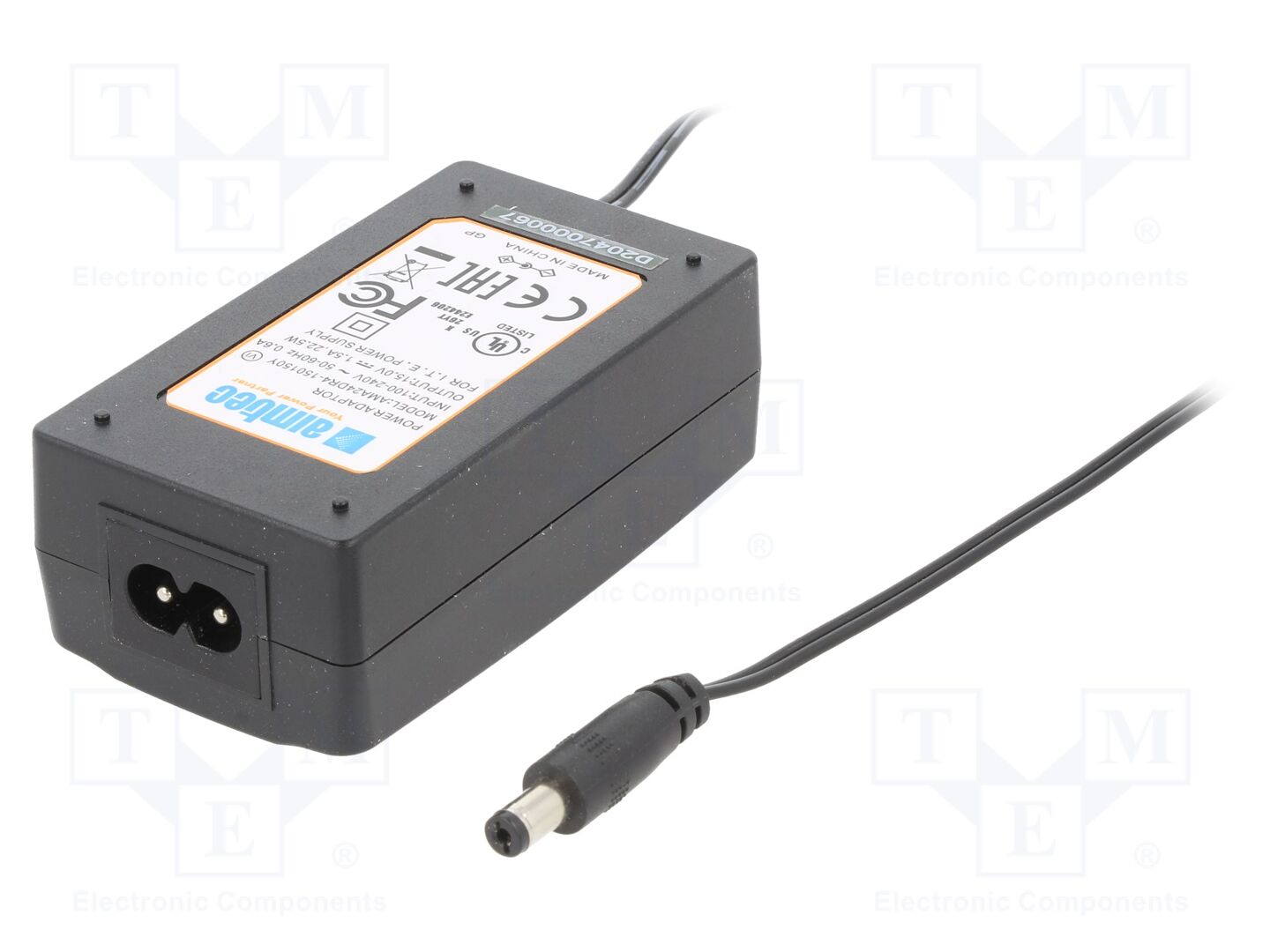 AIMTEC AMA24DR4-150150Y Kytkinlähde 15VDC 1.5A 22.5W