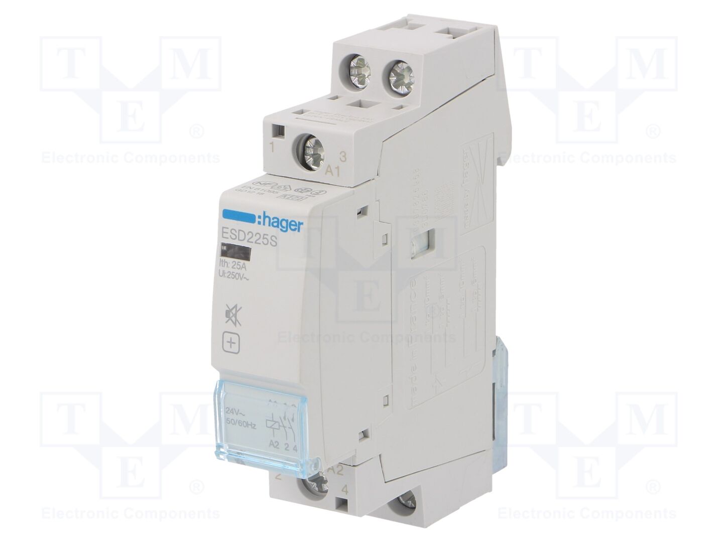 HAGER ESD225S Asennuskontaktori 25A