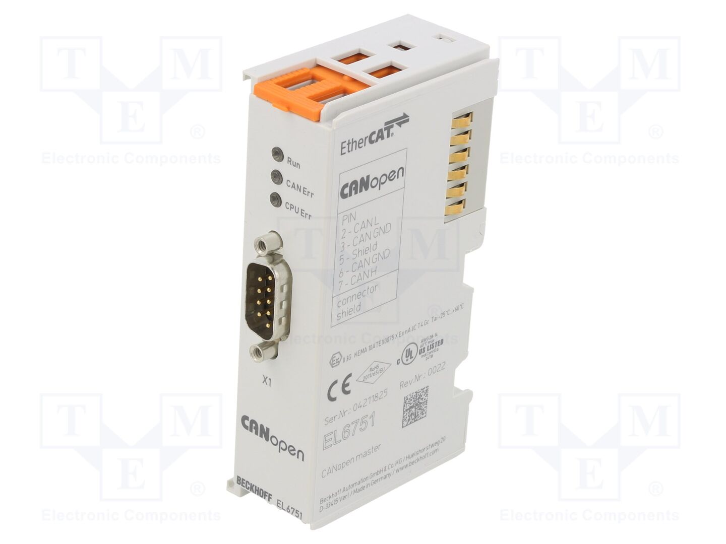 Beckhoff Automation EL6751 Automaatiomoduuli IP20