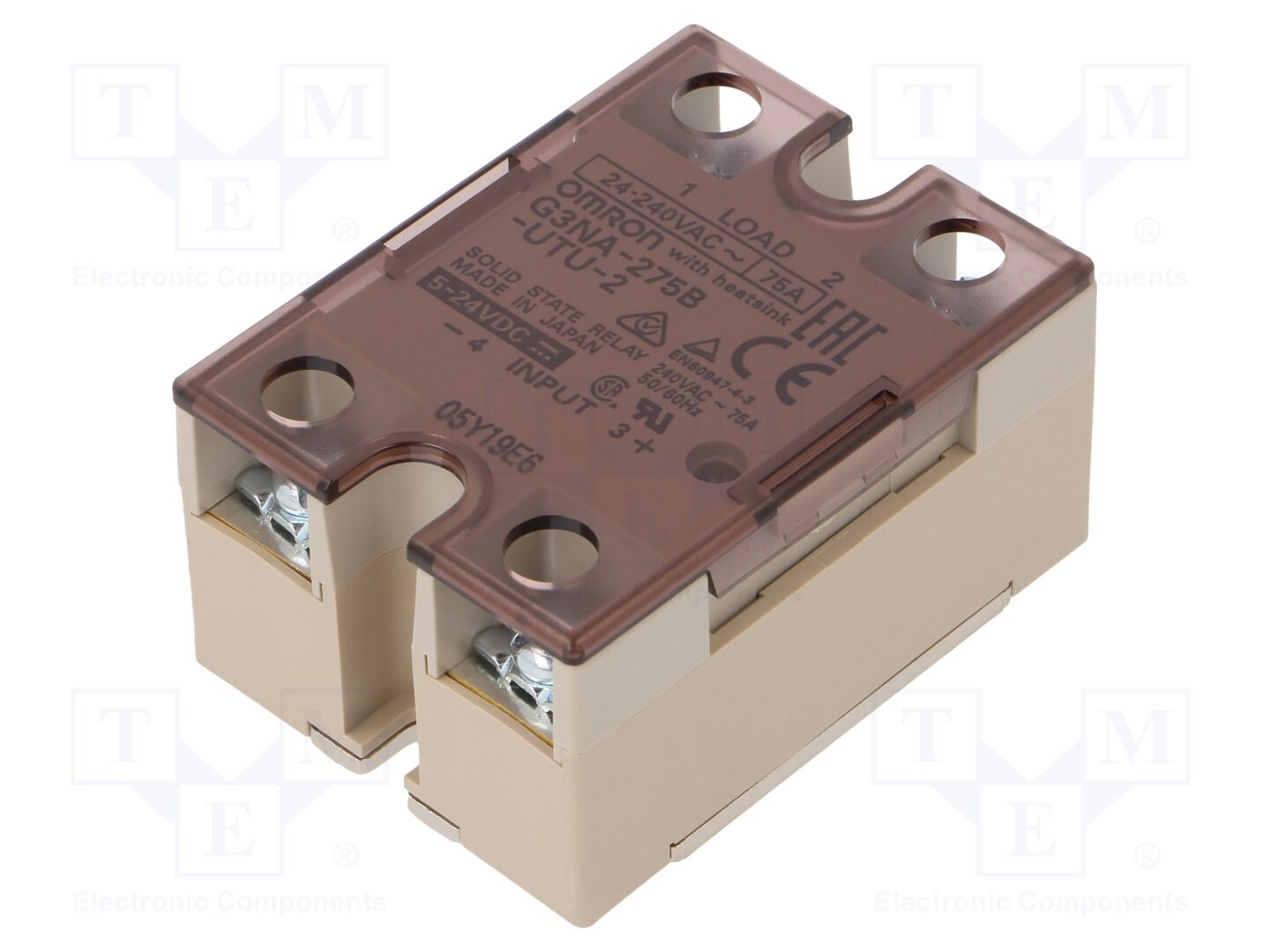OMRON G3NA-275B-5-24 Puolijohderele 75A