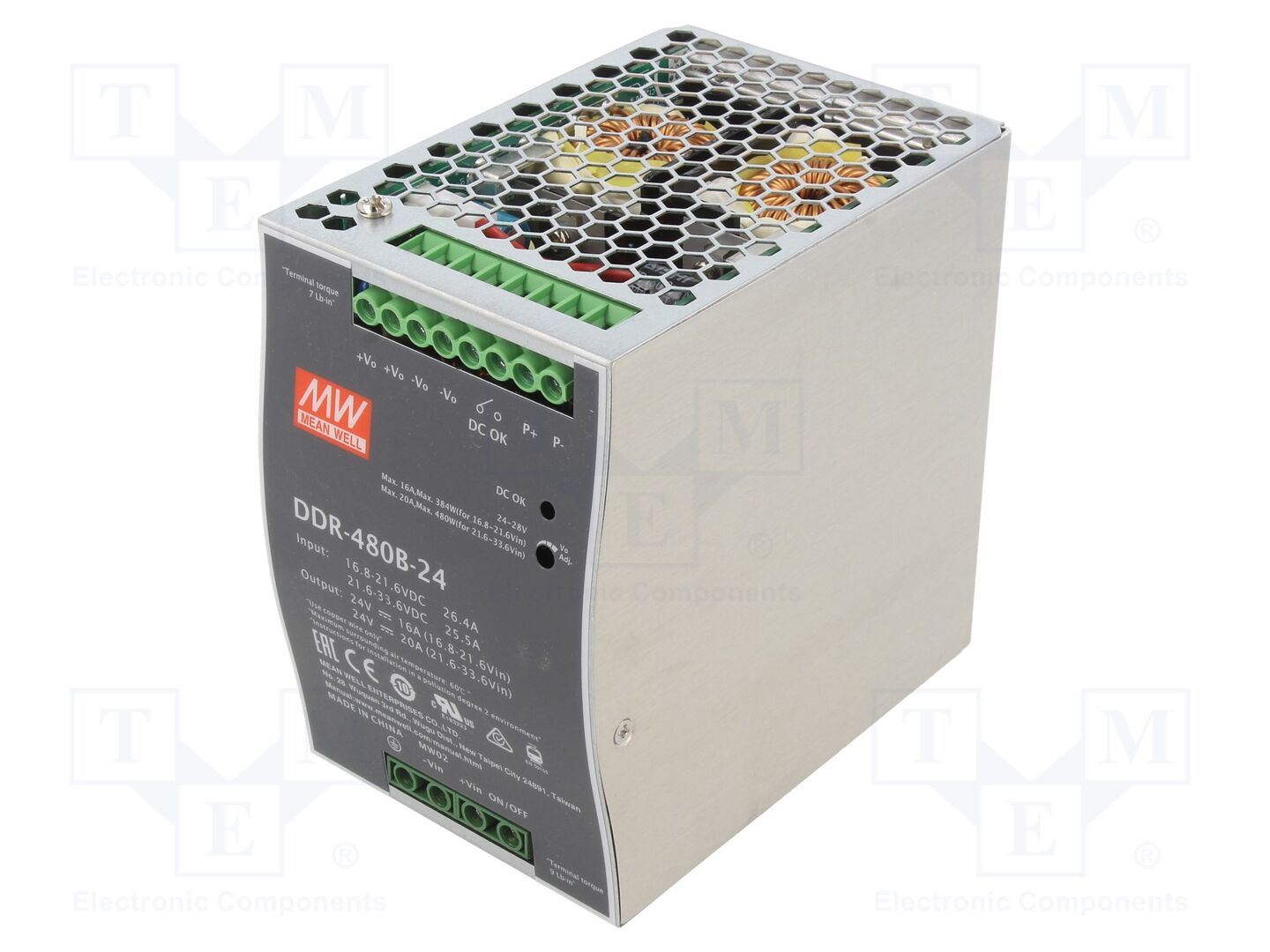 MEAN WELL DDR-480B-24 DC/DC-muunnin 480W