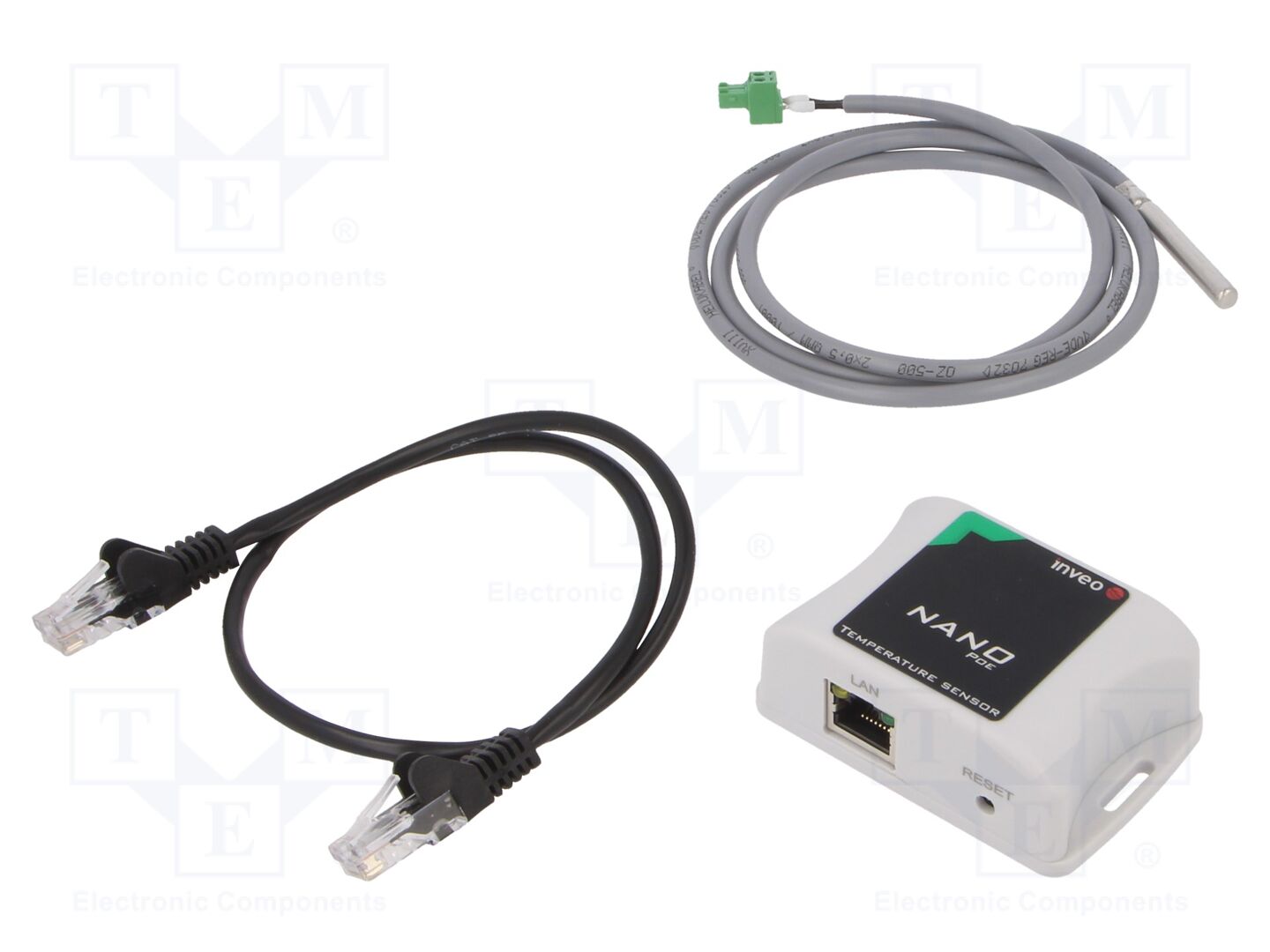 INVEO NANO-TEMP-SENSOR-P Lämpötila-anturi LAN, -10÷55°C