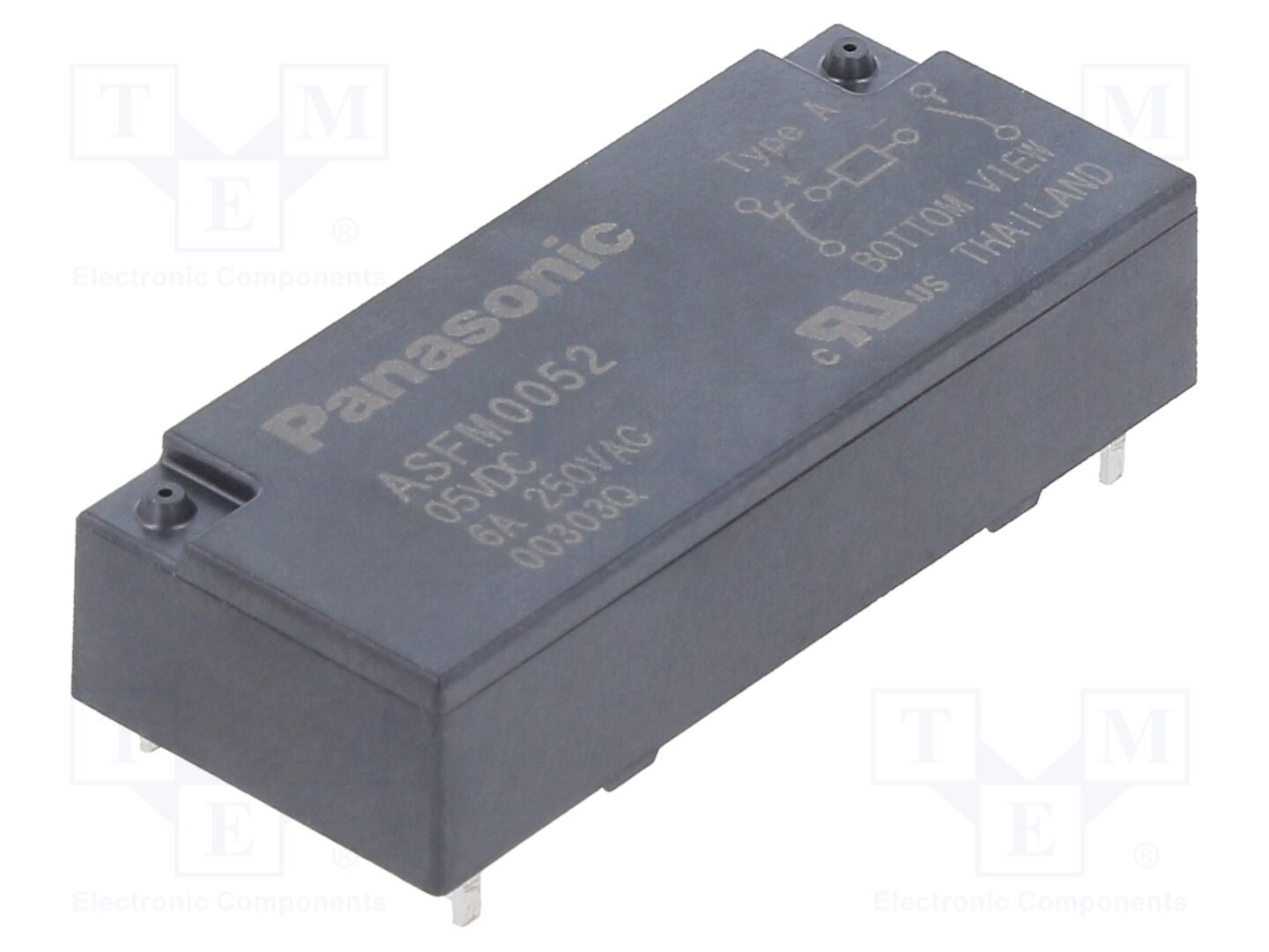 PANASONIC ASFM0052S Miniatuurirele 5VDC