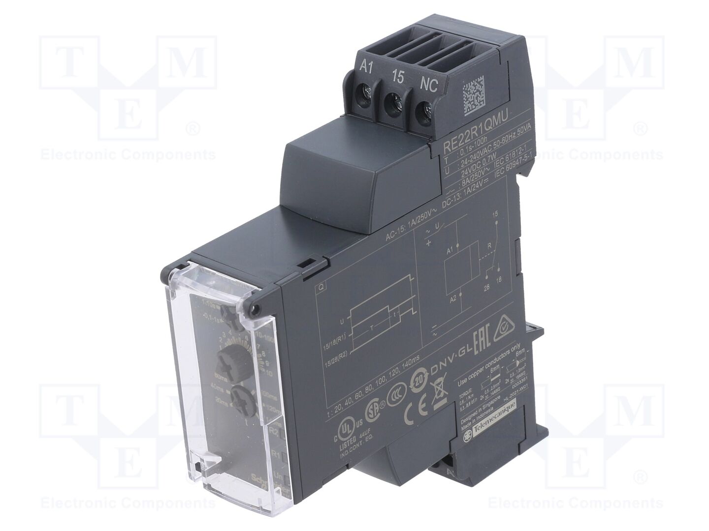 SCHNEIDER ELECTRIC RE22R1QMU Ajastin 24VDC