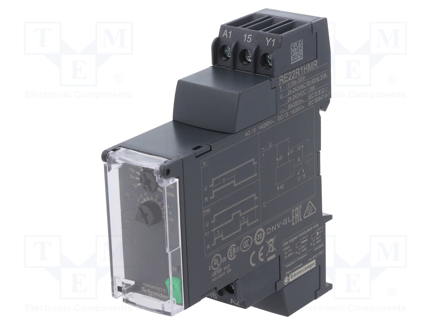 SCHNEIDER ELECTRIC RE22R1ACMR Ajastin 0,05s-300h