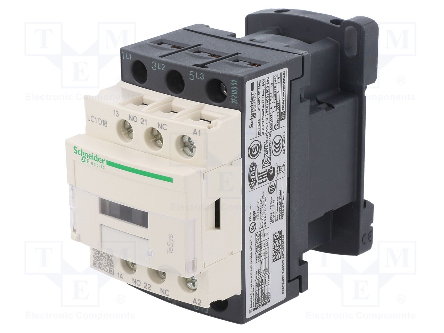 SCHNEIDER ELECTRIC LC1D18M7 Kontaktori 18A