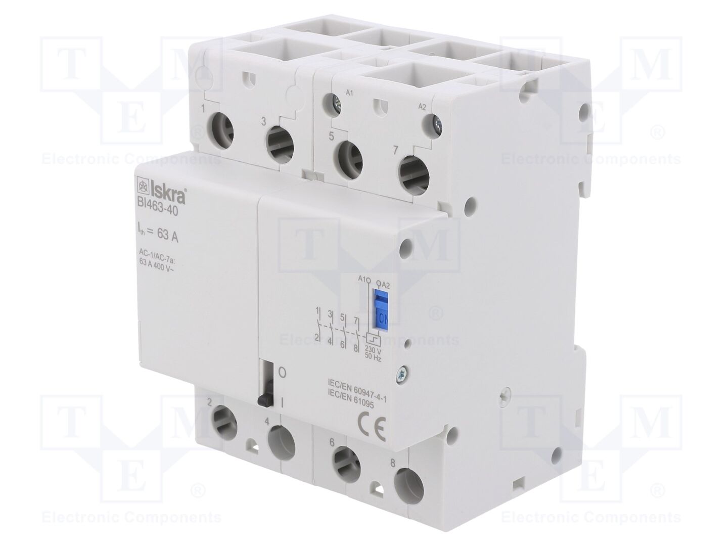 ISKRA BI463-40/230VAC Asennusrele 230VAC