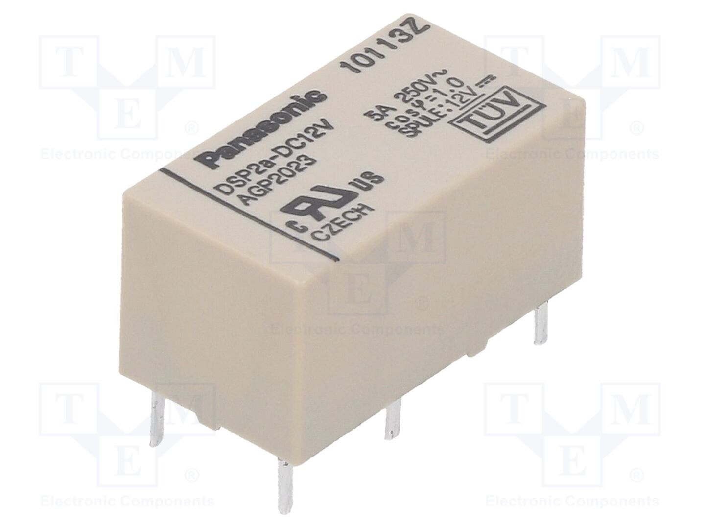 PANASONIC DSP2A-DC12V Elektromagneettinen rele 12VDC