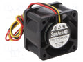 SANYO DENKI 109P0424H3D01 Aksiaalituuletin 24VDC