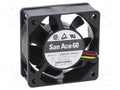 SANYO DENKI 109R0612S401 Aksiaalipuhallin 12VDC