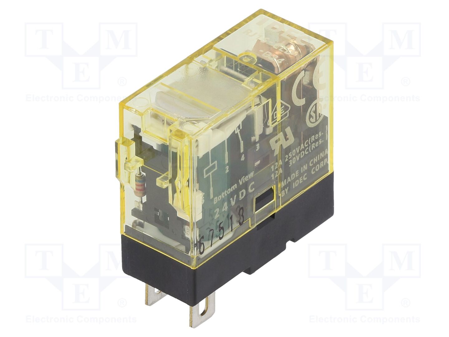 IDEC RJ1S-CLD-D24 Sähkömagneettinen rele 24VDC